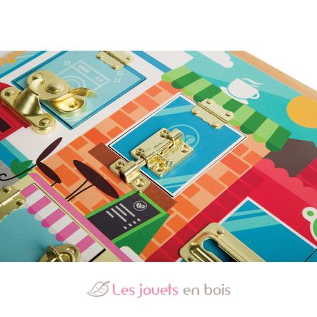 Jeu d'activités loquets et serrures BJ35045 Bigjigs Toys 3