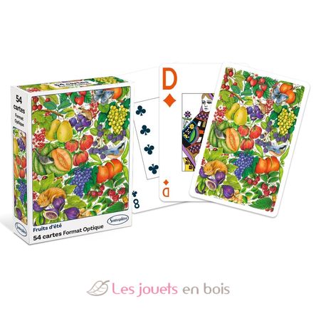 Jeu de 54 cartes Fruits d'été SS-1301 Sentosphère 1