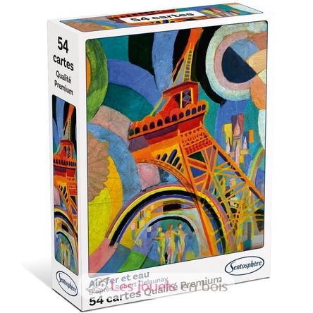 Jeu de 54 cartes Air, fer et eau SS-1254 Sentosphère 3