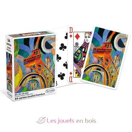 Jeu de 54 cartes Air, fer et eau SS-1254 Sentosphère 1