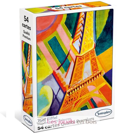 Jeu de 54 cartes Tour Eiffel SS-1255 Sentosphère 3