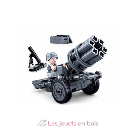 Army WWII - Canon anti-aérien allemand SL-M38-B0680A Sluban 2