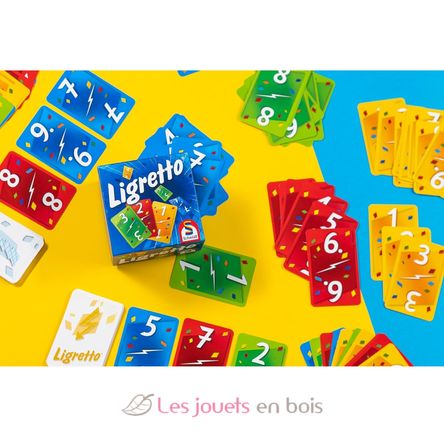Jeu de cartes Ligretto bleu S-01107 Schmidt Spiele 2