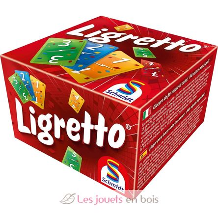 Jeu de cartes Ligretto rouge S-01307 Schmidt Spiele 1