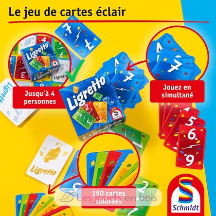 Jeu de cartes Ligretto vert S-01207 Schmidt Spiele 2