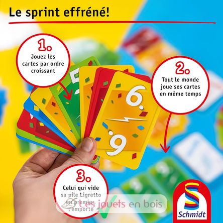 Jeu de cartes Ligretto vert S-01207 Schmidt Spiele 3