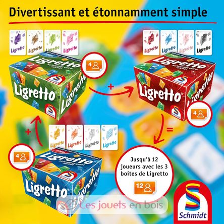 Jeu de cartes Ligretto vert S-01207 Schmidt Spiele 4