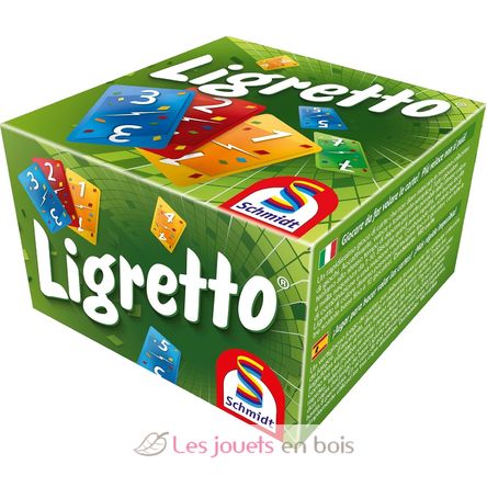 Jeu de cartes Ligretto vert S-01207 Schmidt Spiele 1