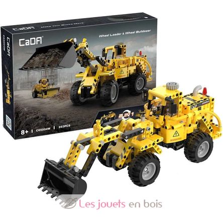 Camion chargeur 2 en 1 693 pièces C65004W CaDA 1
