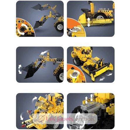 Camion chargeur 2 en 1 693 pièces C65004W CaDA 3