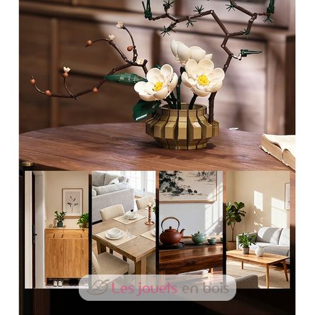Art floral oriental Hiver 990 pièces C59026W CaDA 3