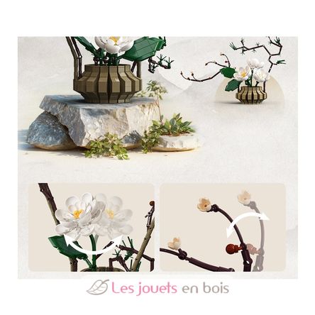 Art floral oriental Hiver 990 pièces C59026W CaDA 4