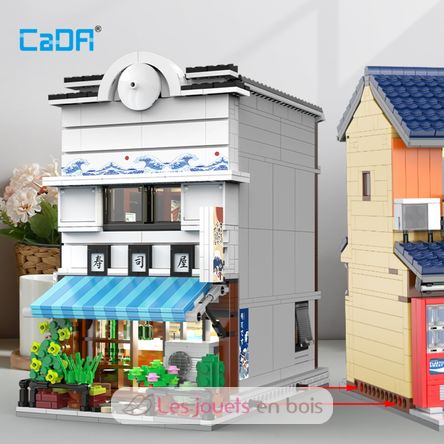 Magasin de Sushi Japonais 1665 pièces C66018W CaDA 7