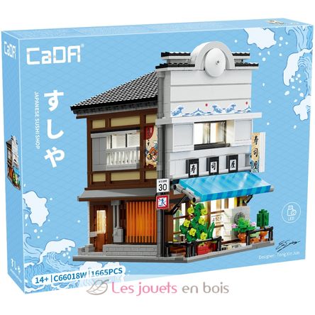 Magasin de Sushi Japonais 1665 pièces C66018W CaDA 10