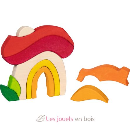 Jeu de construction Maison champignon GK58359 Goki 2
