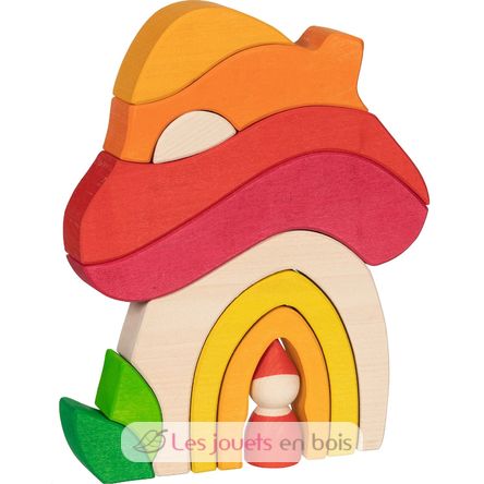 Jeu de construction Maison champignon GK58359 Goki 3