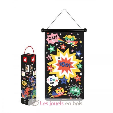 Jeu de fléchettes magnétiques Super-Héros J02090 Janod 2