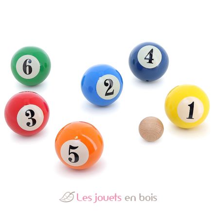 Jeu de pétanque boules de billard V4072 Vilac 1