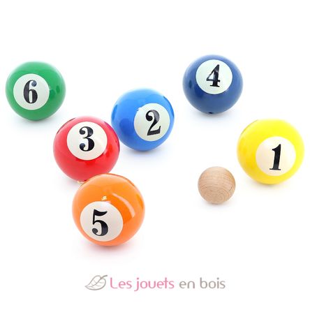 Jeu de pétanque boules de billard V4072 Vilac 2