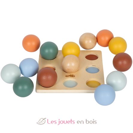 Jeu de tri Montessori avec boules LE12815 Small Foot company 3