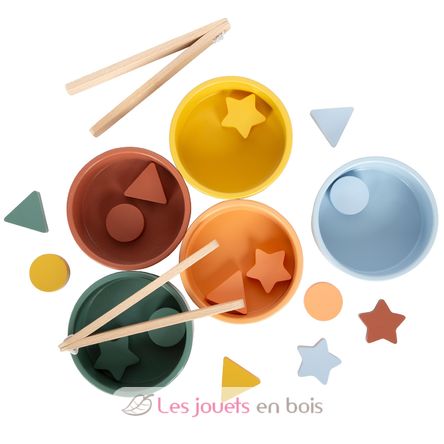 Jeu de tri Montessori avec pince LE12814 Small Foot company 2