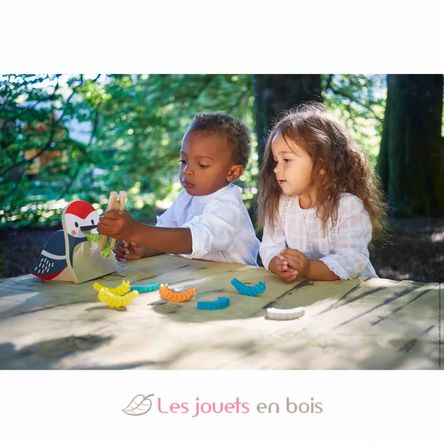 Jeu des couleurs Pic Pic et Chenilles J08641 Janod 2