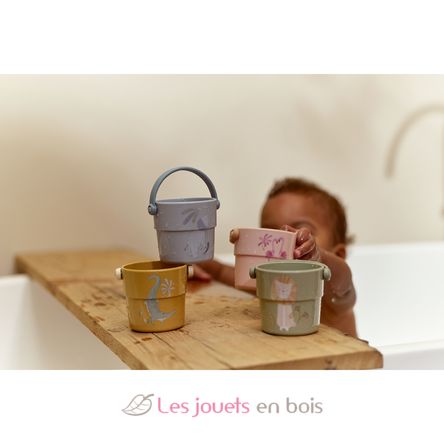 Gobelets de bain Safari Friends LD2017729 Little Dutch 4