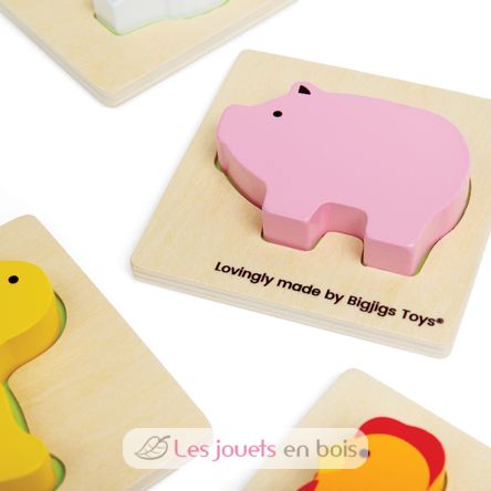 Jeu touche et trouve de la ferme BJ35025 Bigjigs Toys 5