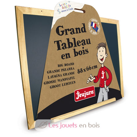 Grand tableau noir en bois JJ8780 Jeujura 3