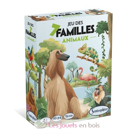 Jeu des 7 Familles Animaux SS-1381 Sentosphère 1
