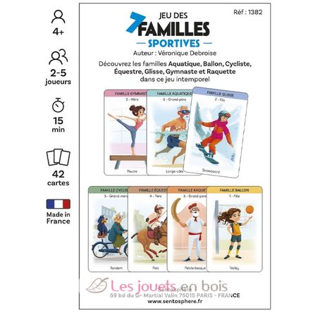 Jeu des 7 Familles Sportives SS-1382 Sentosphère 3