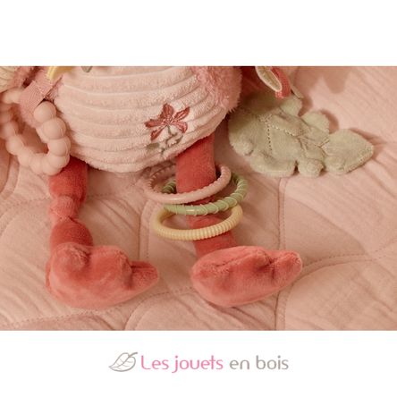 Peluche d'activités Flamant rose LD8318 Little Dutch 6