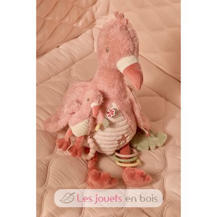 Peluche d'activités Flamant rose LD8318 Little Dutch 3