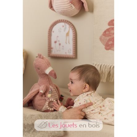 Peluche d'activités Flamant rose LD8318 Little Dutch 5