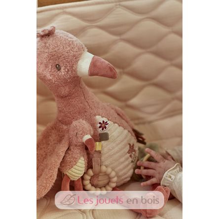 Peluche d'activités Flamant rose LD8318 Little Dutch 12