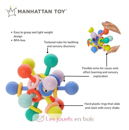 Jouet d'activité Atome couleur pop MT165190 Manhattan Toy 3