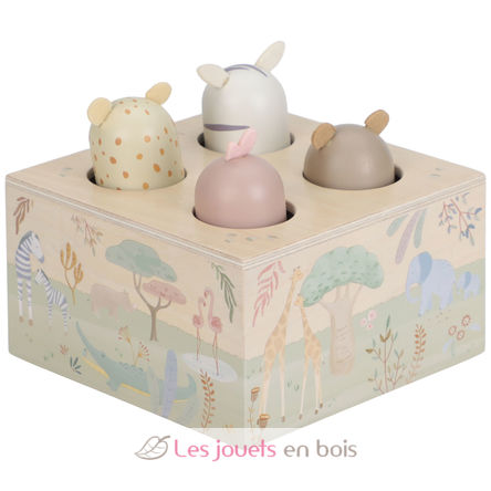 Jouet pop-up Safari Friends LD7465 Little Dutch 4