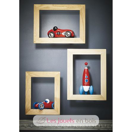 Voiture Oldsport rouge Trophy 20cm V2286R-3429 Vilac 5