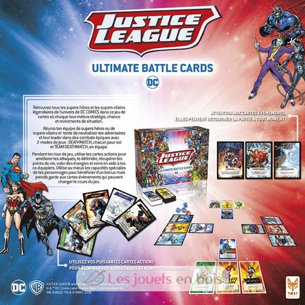Justice League - Ultimate Battle Cards TP-DC-WB-55760 Topi Games 3