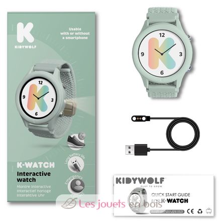 Montre connectée K-Watch verte KW-K-WATCH-GR Kidywolf 13