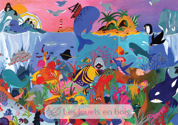 Sous les océans de Mathilde Joly K101-100 Puzzle Michèle Wilson 2