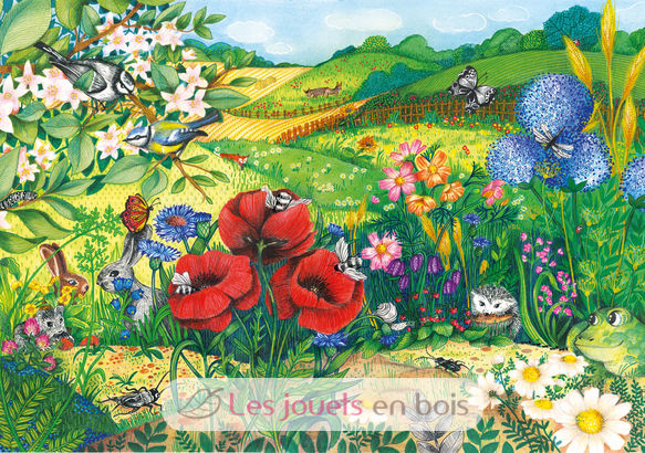 Prairie en fleurs K102-50 Puzzle Michèle Wilson 2