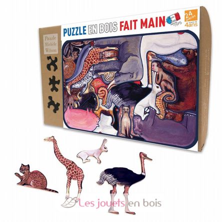 Animaux en folie K104-24 Puzzle Michèle Wilson 1