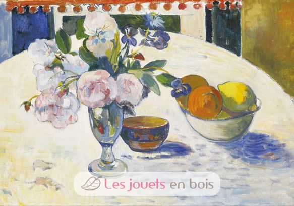 Fleurs et bol de fruits de Gauguin K1126-12 Puzzle Michèle Wilson 2