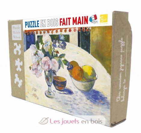 Fleurs et bol de fruits de Gauguin K1126-12 Puzzle Michèle Wilson 1