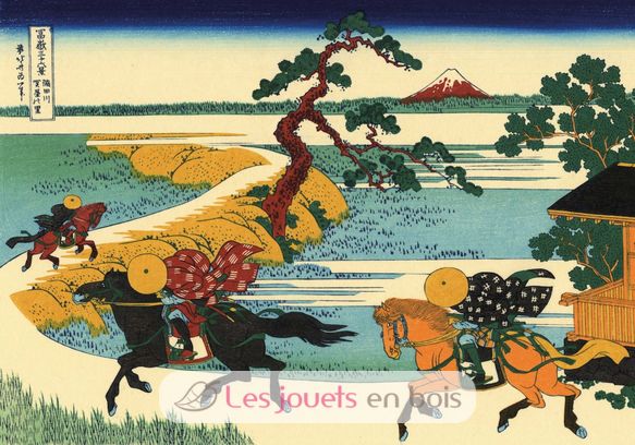 Les Champs de Sekiya d'Hokusai K1130-100 Puzzle Michèle Wilson 2