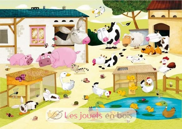 La ferme d'Olivier Huette K115-12 Puzzle Michèle Wilson 2