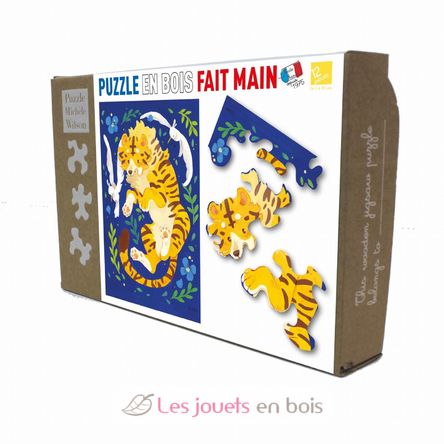 Graou le tigre d'Armand Demeusy K1304-12 Puzzle Michèle Wilson 1