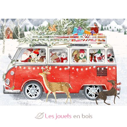 Le Van de Noël de Kim Hinds K1308-50 Puzzle Michèle Wilson 2
