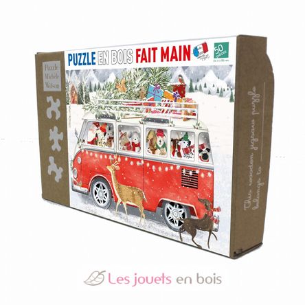 Le Van de Noël de Kim Hinds K1308-50 Puzzle Michèle Wilson 1